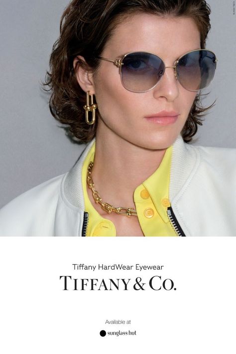 Discover Tiffany’s latest sunglass collection at SunglassHut.com.
Inspired by the fierce, feminine attitude of the Tiffany HardWear jewelry collection. Hardwear Jewelry, Feminine Attitude, Tiffany Hardwear, Sunglass Collection, Blazer Outfits For Women, Create A Signature, Minimal Accessories, Original Fashion, Sunglass Hut