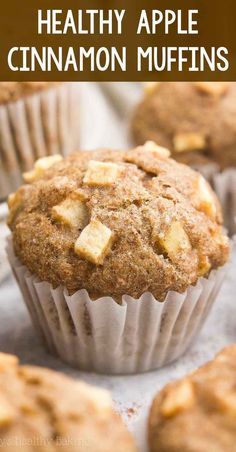 Mini Muffins For Kids, Sugar Free Apple Muffins, Mini Muffins Healthy, Healthy Apple Cinnamon Muffins, Apple Recipes Easy Healthy, Apple Muffins Healthy, Sugar Free Muffins, Greek Yogurt Muffins, Apple Recipes Healthy