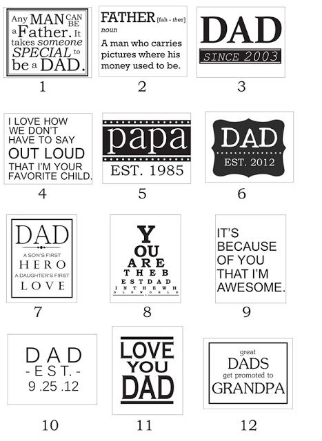 Diy Father's Day Gifts, Card Sayings, Fathers Day Quotes, Father's Day Diy, Card Sentiments, Dad Day, Fathers Day Crafts, Fathers Day Cards, Mother And Father