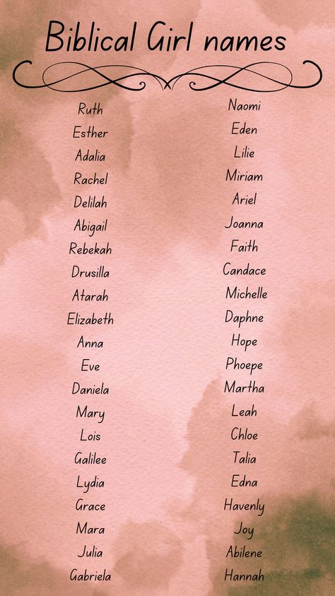 Prettiest Names, Angelic Names, Rare Beautiful Names, Bible Baby Names, Sims Names, Meaningful Baby Names, Rare Baby Names, Biblical Names, Sweet Baby Names