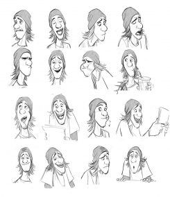 jin-kim15 Disney Expressions, Different Facial Expressions, Drawings Of People, Glen Keane, رسم كاريكاتير, Expression Sheet, Different Expressions, Cartoon Expression, Otto Schmidt