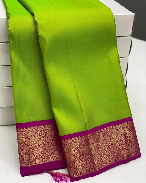 Price:14000+shipping Kanchipuram Handloom pure silk saree with 2G pure Jari,DOUBLE SIDE CONTRAST BORDERS, Contract Rich pallu and Contrast plain blouse *SILK MARK CERTIFIED* Blouse Silk, Pure Silk Saree, Plain Blouse, Pure Silk Sarees, Silk Blouse, Pure Silk, Silk Saree, Silk Sarees, Borders