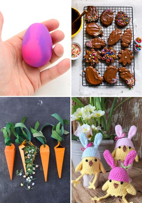 DIY Easter Crafts! Discover fun DIY Easter crafts you can make over the weekend then gift friends and family! These also make great Easter basket fillers! Easter Diy Crafts, Diy Easter Crafts, Easter Goodies, Easter Basket Fillers, Easter Projects, Diy And Crafts Sewing, Basket Fillers, Easter Crafts Diy, Craft Wedding