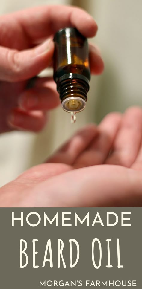 Does your man have a scratchy face? Have him use some homemade beard oil. It softens the hair and leaves it smelling manly. My husband uses it and we both love it! You don’t even have to tell him that it’s better for him too. Homemade Beard Oil Recipe, How To Make Beard Oil, Beard Oil Blends, Beard Oil Recipe Diy, Homemade Beard Oil, Diy Beard Oil, Beard Oil Recipe, Diy Beard, Nontoxic Cleaning