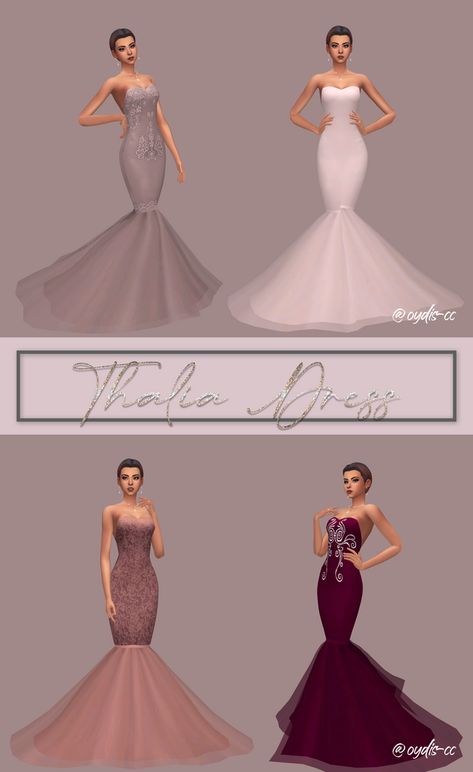 Sims 4 Wedding Dress, Sims 4 Patreon, Die Sims 4, Sims 4 Game Mods, Sims 4 Dresses, Sims4 Clothes, Sims 4 Cc Packs, Sims Hair, Best Sims