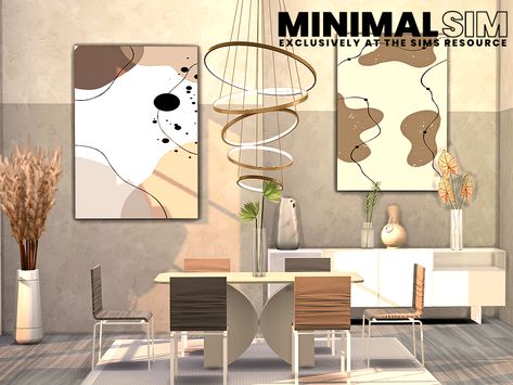 Ts4 City Living Cc, Sims 4 Modern Decor Cc, Sims 4 Cc Dining Room Set, Sims 4 Cc Patio, Sims 4 Minimalist Cc, Furniture Mods, Furniture Cc, Aesthetic House, Sims 4 House Plans