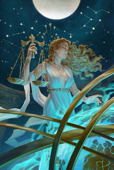 Libra Images, Virgo Goddess, Goddess Of Justice, Virgo Art, Childhood Pictures, Witch Costumes, Star Goddess, Zodiac Signs Virgo, Astrology Virgo