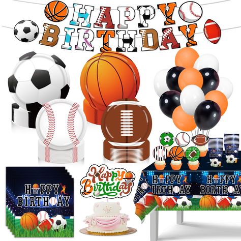 Sports birthday party