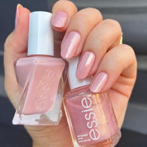 essie on Instagram: "every day is a party when you’re wearing ‘birthday girl’ + gel couture shade ‘polished and poised’ 💓" Essie Polished And Poised, Essie Nail Art, Essie Birthday Girl, Light Pink Birthday, Nail Polish Pink, Essie Polish, Essie Gel Couture, Gel Couture, Essie Nail Polish