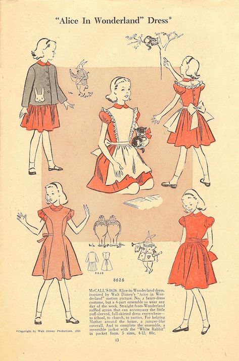 Mad Hatter And March Hare Costume, Alice In Wonderland Sewing Pattern, Alice In Wonderland Apron Pattern, Mad Hatter And March Hare, Hare Costume, March Hare Costume, S Costumes, Alice In Wonderland Doll, Alice In Wonderland 1951