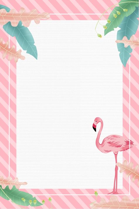 Flamingo Background, Fresh Poster, Romantic Poster, Flamingo Birthday Invitations, Flamingo Invitation, Cute Pink Background, Flamingo Theme, Flamingo Design, Iphone Wallpaper Aesthetic