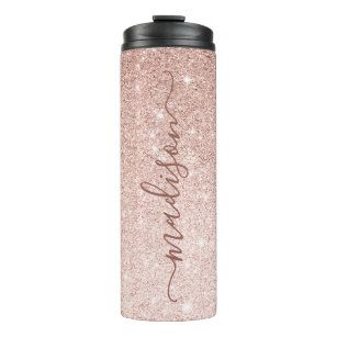 Nursing Tumblers, Rose Gold Nails Acrylic, Tumblers Ideas, Cricut Cups, Resin Pens, Glitter Glasses, Ombre Glitter, Epoxy Tumblers, Glitter Tumbler Cups