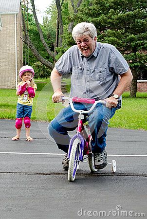 Learning to ride a bike with training wheels Life Alert, Bike With Training Wheels, Play Heart, Person Falling, Bike Training, Ride A Bike, Old Commercials, Bigger Person, Riding Bike