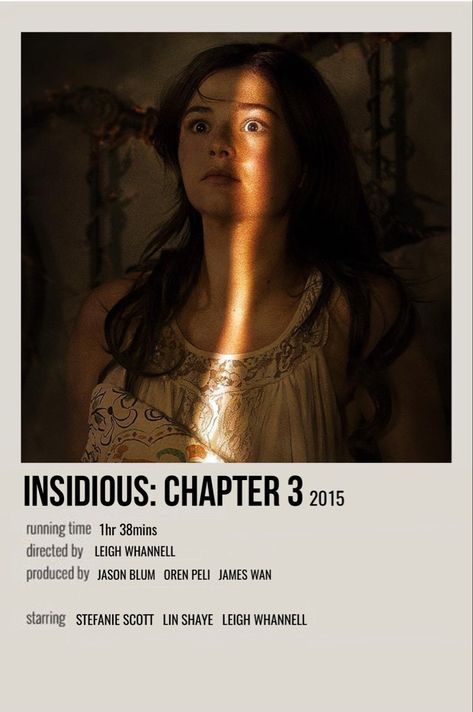 Insidious Movie Poster, Insidious Poster, Insidious Chapter 3, Insidious Movie, Movies Minimalist, Polaroid Movie Poster, Series Posters, Horror Movies Scariest, Polaroid Posters