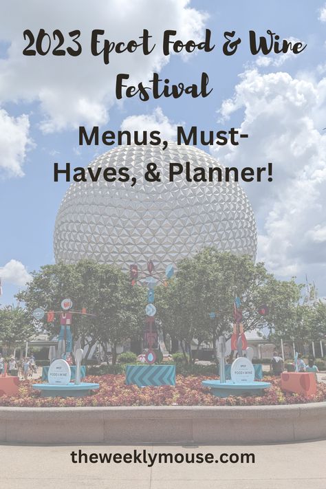 Wondering what to eat at Epcot's Food & Wine Festival? Here are the menus, my must-haves, and downloadable planner to help you plan your eating & drinking around the world! #epcot #foodandwinefestival Drinking Around The World Epcot, Epcot Food, Drinking Around The World, Wine Festival, What To Eat, Fun Drinks, Wine Recipes, Walt Disney World, Disney World