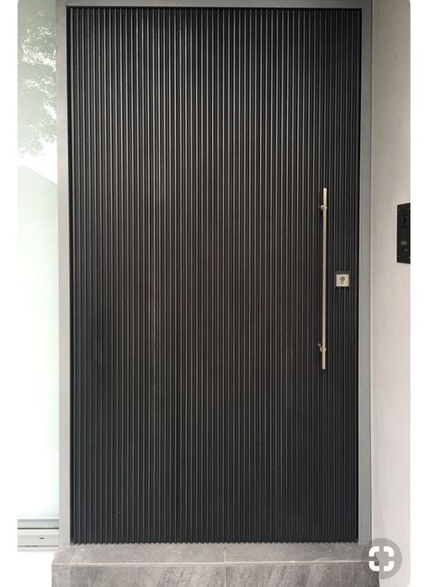 Security Door Design, Fence Doors, Outdoor Gas Fireplace, Best Modern House Design, Pvc Door, Modern Front Door, House Gate Design, Door Design Modern, Upvc Windows