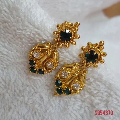 IMPON 1GRAM GOLD PLATED EARRINGS COD SERVICES AVAILABLE WHATSAPP FOR DETAILS +919344576637 Website link in bio ..check for all collections #earringlove #accessorizeinstyle #earringgoals #jewelryobsessed #earcandy #sparkleandshine #earringswag #glamearrings #statementearrings #fashionfinds Simple Gold Earrings, Glam Earrings, Gold Designs, Baby Jewelry, Ear Candy, Gold Earrings Designs, Ear Rings, Black Earrings, Girly Jewelry