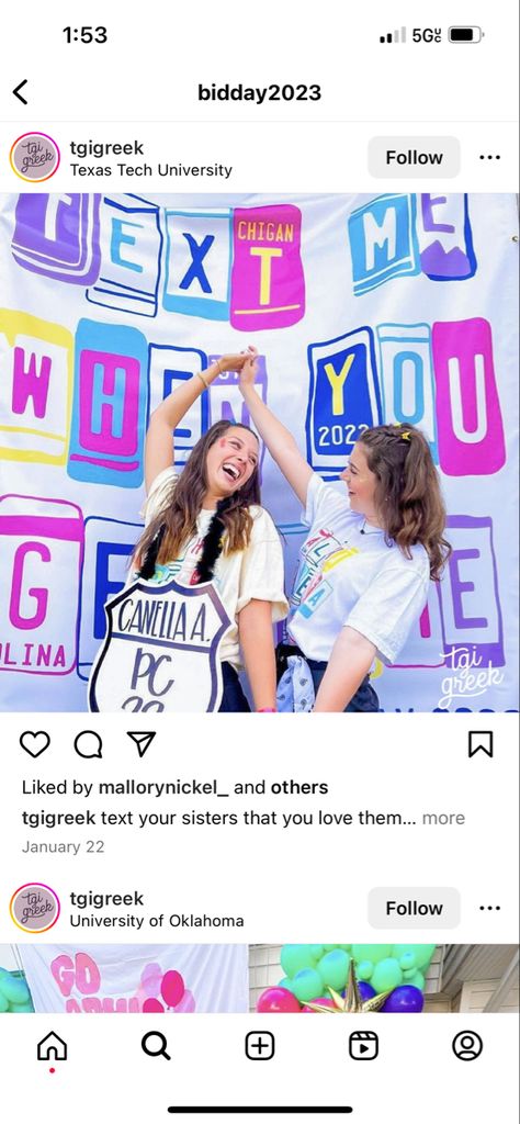 Road Trip Bid Day Theme, Text Me When You Get Home Bid Day, Ride Of Your Life Bid Day, Road Trip Bid Day, Sorority Instagram, Road Trip Theme, Kappa Delta Chi, Sorority Rush Themes, Rush Themes