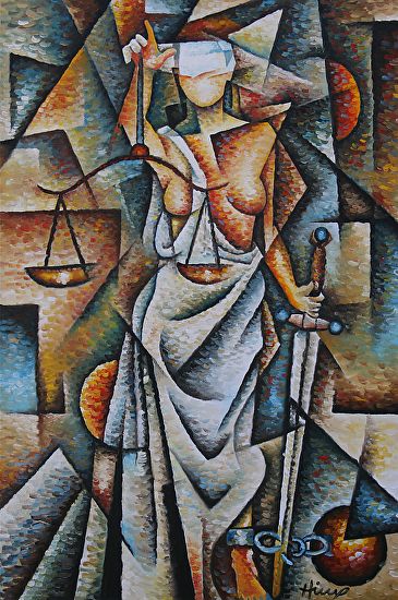 Robert Hickox - Justice- Oil - Painting entry - March 2015 | BoldBrush Painting Competition Cubist Art, Cubism Art, Painting Competition, Graphic Wallpaper, Online Painting, Land Art, Cubism, Mural Art, Pablo Picasso