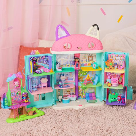 Gabby's Dollhouse: DOLLHOUSE & PLAYSETS Gabbys Doll House, Dollhouse Garden, Dollhouse Decor, Dollhouse Accessories, Kid Crafts, Kids Art, Kids Art Projects, Girl's Room, Art For Kids