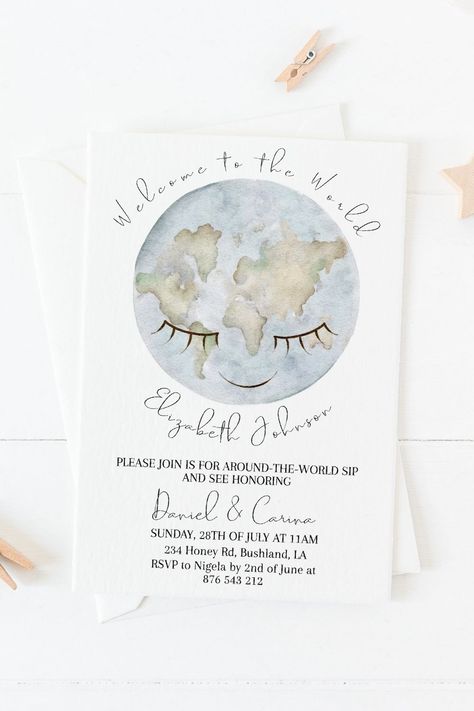 Sip And See Party Ideas, Sip And See Invitation, Woodland Invitation, Baby Q Invitations, Welcome Baby Party, Woodland Invitation Birthday, Sunflower Invitations, Virtual Baby Shower Invitation, Birth Celebration