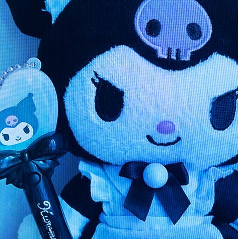 Dark Blue Cybercore, Blue Kuromi, Laptop Aesthetics, Blue Cybercore, Dc Pfp, Calming Images, Wallpaper And Icons, Background For Powerpoint Presentation, Blue Aesthetics