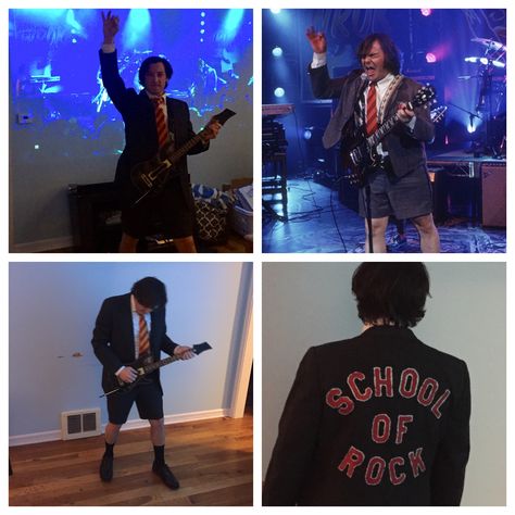 Jack Black School Of Rock Halloween Costume 2019 School Of Rock Halloween Costumes, Jack Black Halloween Costume, Jack Black Costume, School Of Rock Costumes, Jack Black School Of Rock, Music Halloween Costumes, Rock Halloween Costumes, School Of Rock Musical, Rock Costume