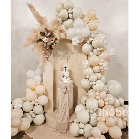 Cream Beige Balloon Garland Arch Kit Birthday Balloons Wedding Engagement Decoration Birthday Party Beige Balloon Garland, Engagement Decoration, Balloons Wedding, Decoration Birthday Party, Garland Arch, Engagement Decorations, Decoration Birthday, Arch Kit, Wedding Balloons