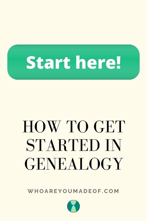 Do you want to know how to get started in genealogy? In this post, you’ll find all of the steps that you need to take to start your family tree research, including how to use genealogy records to learn about your ancestors. Genealogy Printables, Genealogy Ideas, Family Tree Research, Genealogy Websites, Dna Testing, Family Tree Genealogy, Family Story, Genealogy Records, Free Family Tree