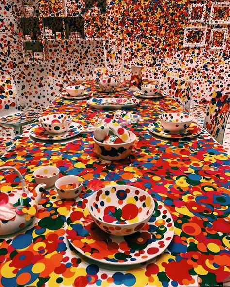 . . . . . . . . . . . . . #Art #artist #paintings #painting #drawing #contemporaryart #designer #artistmafia #colour #beautiful… Obliteration Room, Lazy Natural, Hirshhorn Museum, This Is The End, Pop Art Movement, Dot Day, Yayoi Kusama, Japanese Painting, The Little Prince