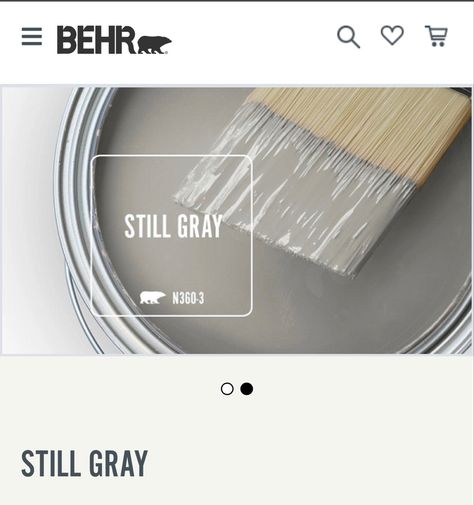 Paint Color Schemes Behr, Gray Behr Paint Colors, Best Gray Paint Color, Bathroom Redecorating, Indoor Paint, Lake Ideas, Behr Paint Colors, Basement Playroom, Nut House