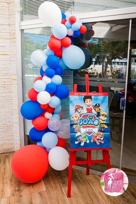 Paw Patrol Birthday Party Ideas, Paw Patrol Birthday Decorations, Paw Patrol Stickers, Superman Birthday Party, Paw Patrol Party Decorations, Paw Patrol Birthday Theme, Paw Patrol Decorations, Paw Party, Paw Patrol Birthday Cake