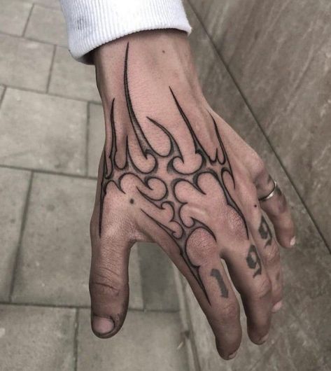 Pretty Hand Tattoos, Flame Tattoos, Sharpie Tattoos, Pen Tattoo, Hand Tats, Skeleton Hand Tattoo, Small Hand Tattoos, Tattoo Style Drawings, Hand Tattoos For Guys