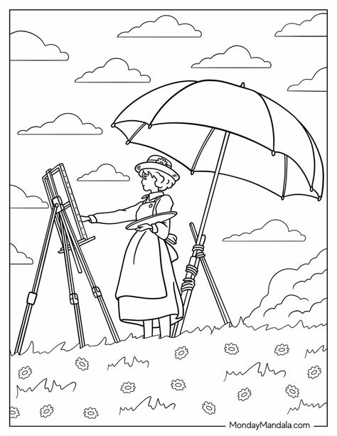 Studio Ghibli Coloring Pages Howl, Ghibli Colouring Pages, Ghibli Coloring Pages Free Printable, Howls Moving Castle Coloring Pages, Studio Ghibli Desenhos, Printable Drawings To Paint, Studio Ghibli Coloring Pages, Coloring Book Pages Printables, Ghibli Coloring