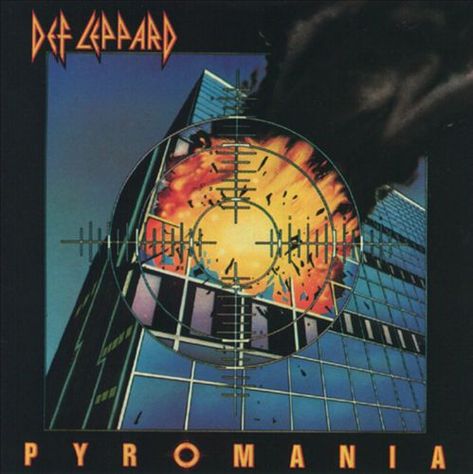 Pyromania - Def Leppard | Songs, Reviews, Credits | AllMusic Def Leppard Poster, Def Leppard Albums, Rock Album Cover, Def Leppard Pyromania, Rock Album Covers, Metal Albums, Pochette Album, Billy Idol, Rock Of Ages