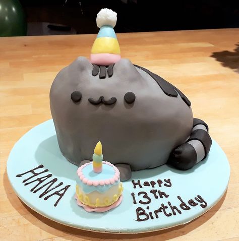 Cakes Without Fondant, Pusheen Birthday, Vanilla Sponge, Gowns For Girls, Pusheen, Buttercream Cake, Cake Plates, Cake Inspiration, Butter Cream