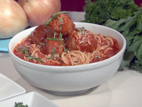 Best Food Ever, Cooking Channel, Spaghetti And Meatballs, Old Recipes, Meatball Recipes, Beef Dishes, Italian Dishes, Food Network, Sauce Recipes