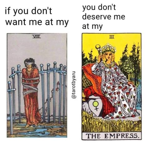 At My Worst, Funny Tarot, You Dont Deserve Me, Witch Board, Tarot Significado, Tarot Guide, Tarot Book, Tarot Tips, Tarot Meanings