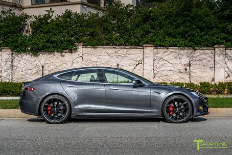 Tesla Model Y Grey, Tesla Model 3 Midnight Silver Metallic, Model Y Performance Tesla, Tesla Model 3 Performance Black, Tesla Model 3 Performance, Forged Wheels, Tesla Model S, Tesla Model, Gloss Black