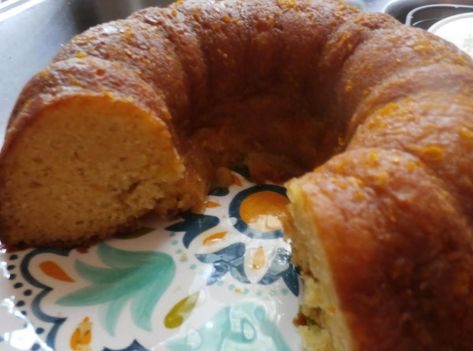 Orange Sour Cream Pound Cake W/ Orange Glaze #justapinchrecipes Orange Glaze Cake, Orange Bundt Cake Recipe, Orange Pound Cake Recipe, Cranberry Orange Bundt Cake, Orange Bundt Cake, Orange Pound Cake, Pumpkin Bundt Cake, Sour Cream Pound Cake, Sour Cream Coffee Cake