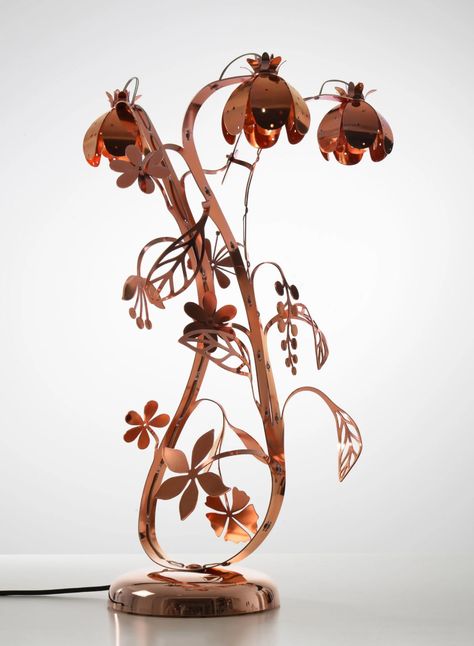 Laser Cut Flowers, Tord Boontje, Light Flowers, Laser Cut Steel, Flower Lamp, Steel Flowers, Design Practice, Giant Flowers, Flower Lights