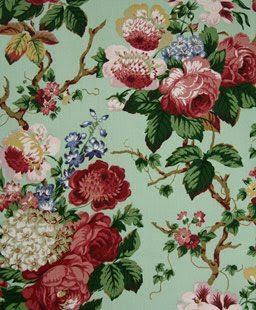 Chintz Fabric, Floral Textile, House Print, Shabby Style, Rose Wallpaper, Fabulous Fabrics, Vintage Fabrics, Vintage Wallpaper, Of Wallpaper