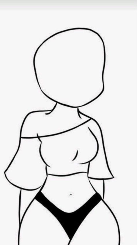 Body Type Drawing, Body Base Drawing, Art Tools Drawing, Easy Doodle Art, Easy Doodles Drawings, Drawing Tutorial Easy, Easy Drawings Sketches, Cute Doodles Drawings, Concept Art Drawing