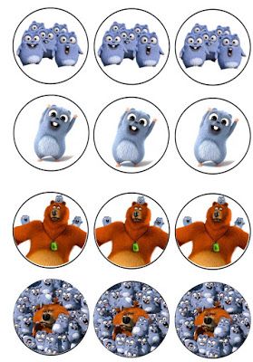 free grizzly and the lemmings printables Grizzy And The Lemmings Cake Topper, Grizzy And The Lemmings Birthday Party, Grizzly And The Lemmings, Kids Birthday Treats, Sonic Birthday Cake, Grizzy And The Lemmings, Diy Cake Topper Birthday, Baby Food Jar Crafts