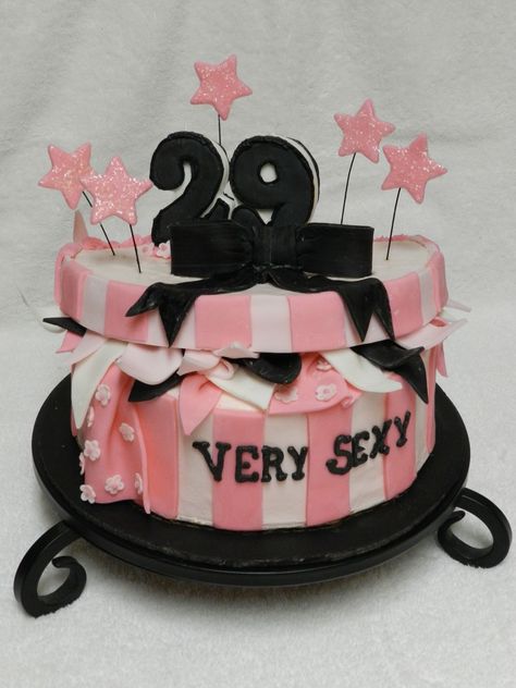 27th Birthday Cake Ideas, 27 Birthday Ideas For Him, Victoria Secret Birthday, Birthday Cake Ideas For Women, Cake Ideas For Women, 27th Birthday Cake, Victoria Secret Cake, 27 Birthday Ideas, 29th Birthday Cakes