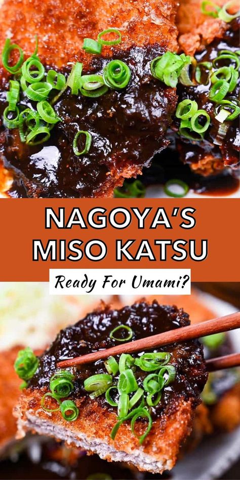 Are you looking for that perfect balance of crispy and saucy in your katsu? This authentic Nagoya miso katsu recipe delivers golden-brown pork cutlets with a rich red miso glaze that's pure comfort food. Be sure to save this tested recipe for your next cooking session! Pork Katsu Sandwich, Namasu Recipe, Miso Katsu, Katsu Bowl, Pork Cutlet Recipes, Katsu Recipes, Miso Sauce, Dashi Stock, Pork Medallions