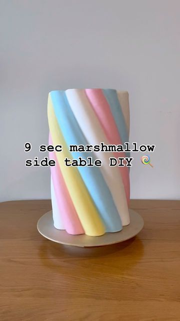 Million Moods Interiors on Instagram: "🍬✨ Join me on this sweet DIY journey as I transform 2 planters and 2 pool noodles into a whimsical marshmallow side table. From crafting curvy swirls to adding a touch of plaster magic, each step is like creating a dreamy confection for your space. Visit my page to watch a detailed step by step of the full transformation and follow me for more interior content and DIY decor videos ! 🛠️🍭 #diymagic #craftycreations #homediy #marshmallowtable #poolnoodlecrafts #poolnoodleshack #selfbuild #millionmoodsinteriors #homedecor #kmarthack #creativejourney #plastering #painting #diyprojects #icandoit #makeyourown #diy #interiordiy #furniturediy #handmade #handmadefurniture" Pool Noodle Furniture Diy, Vegetable Packaging, Pool Noodle Crafts, Nutcracker Christmas Decorations, Creative Party Ideas, Diy Side Table, Diy Plaster, Gingerbread Christmas Decor, Wall Decor Lights