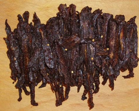 Beef Jerky Seasoning, Teriyaki Beef Jerky Recipe, Jerky Seasoning, Teriyaki Beef Jerky, Jerky Recipe, Beef Flank Steak, Beef Flank, Beef Jerky Recipes, Beef Skewers