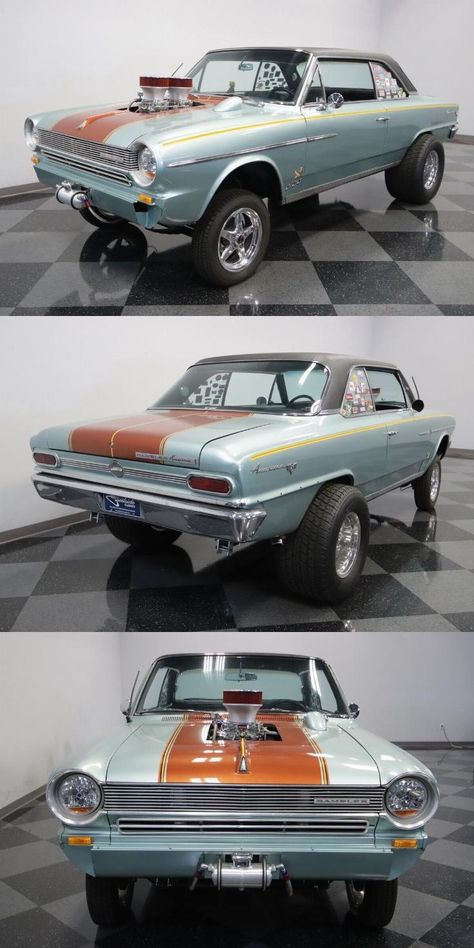 Amc Rambler, Old School Muscle Cars, Muscle Cars Camaro, Muscle Cars For Sale, Cars Classic, Car Pics, Cars Muscle, Custom Muscle Cars, Awesome Cars