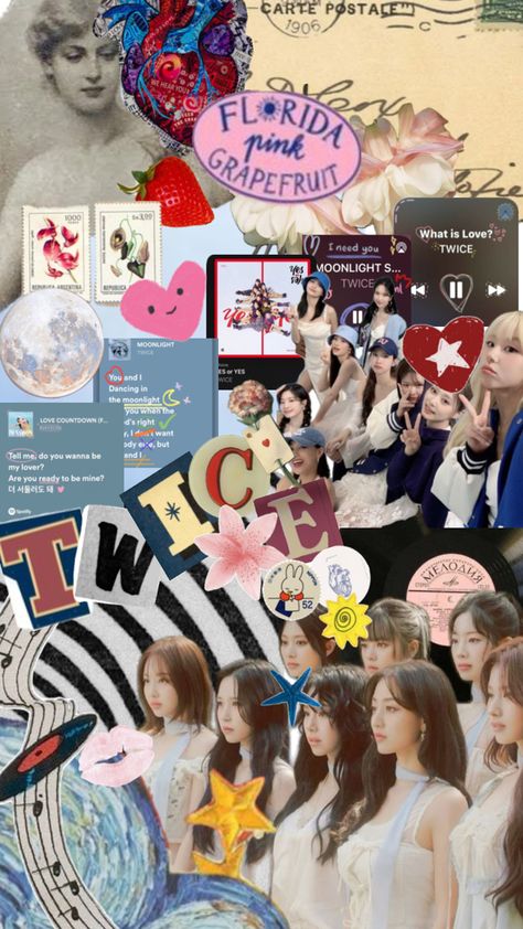 Twice Wallpaper Aesthetic, Twice Aesthetic, Twice Wallpaper, Dancing In The Moonlight, Binder Covers, I Got You, Kpop Wallpaper, I Need You, What Is Love